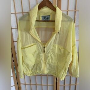 Prada Yellow Jacket Y2K S/M